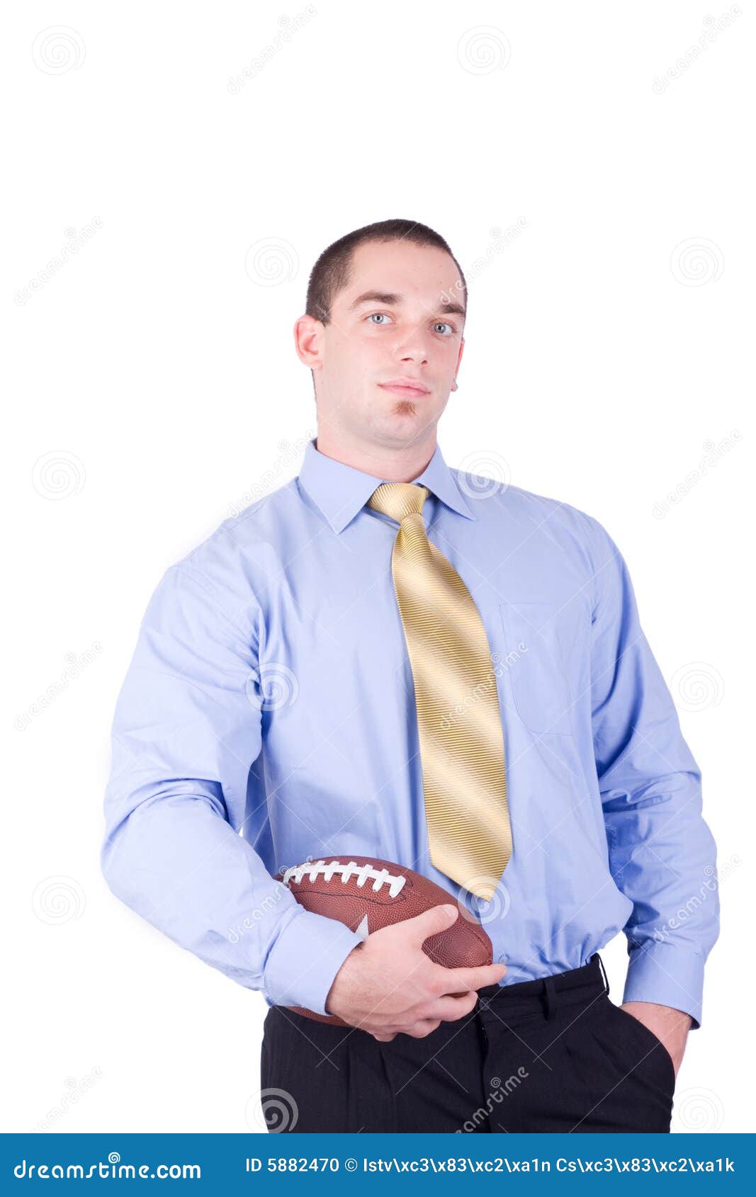 American football manager stock photo. Image of hold, cheerful 5882470