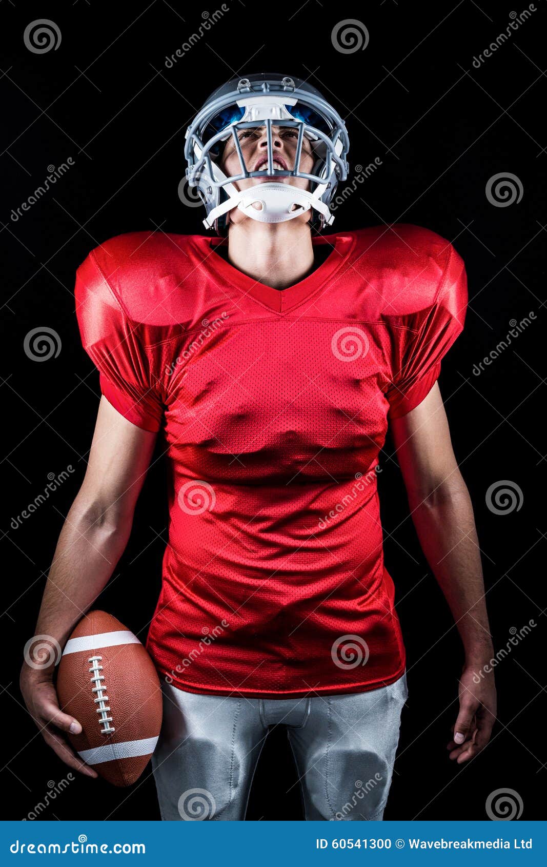 Little Boy Football Uniform Standing One Leg Ball Stock Photos - Free &  Royalty-Free Stock Photos from Dreamstime