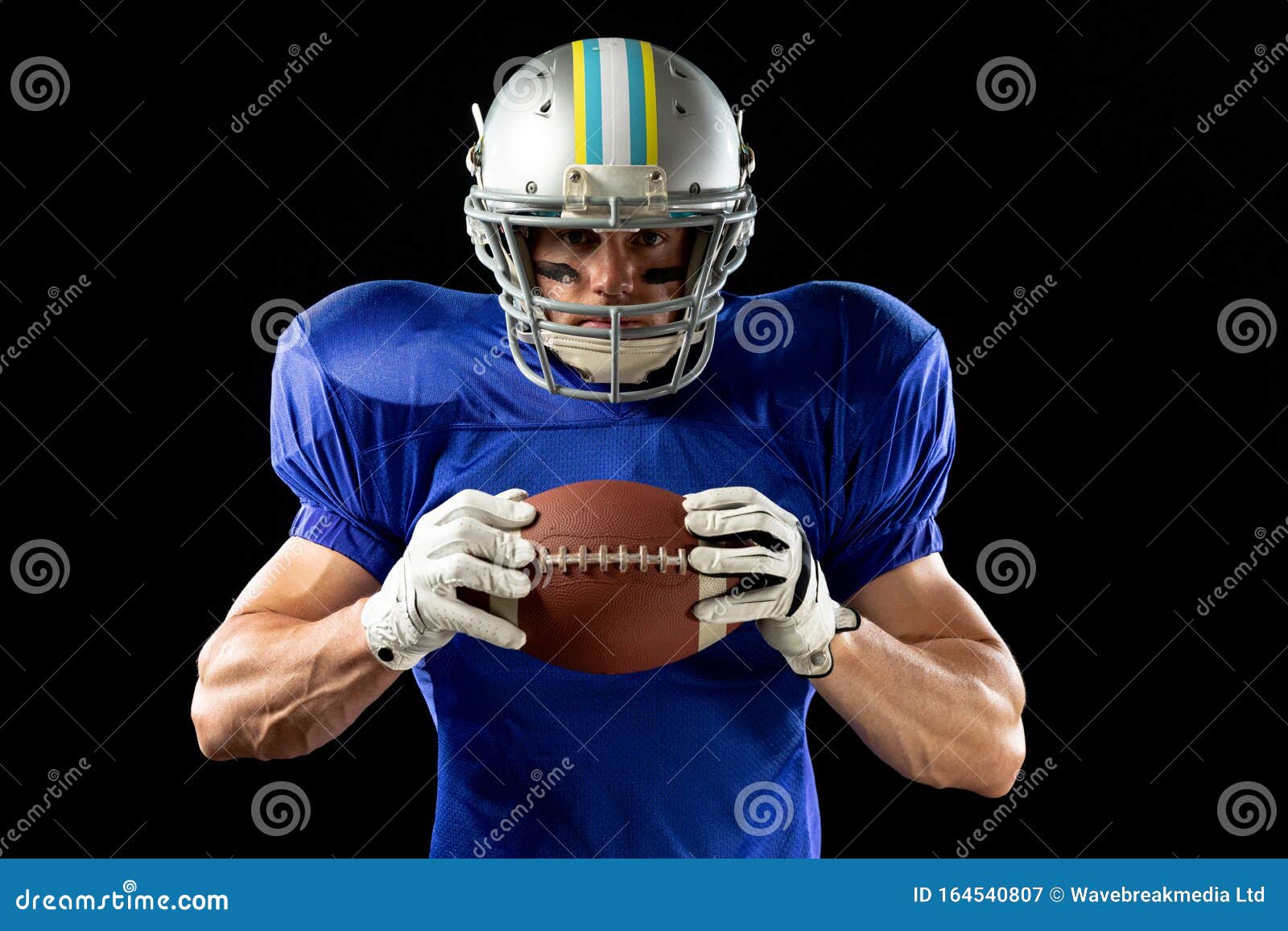 Black Eye Football Player Stock Photos - Free & Royalty-Free Stock