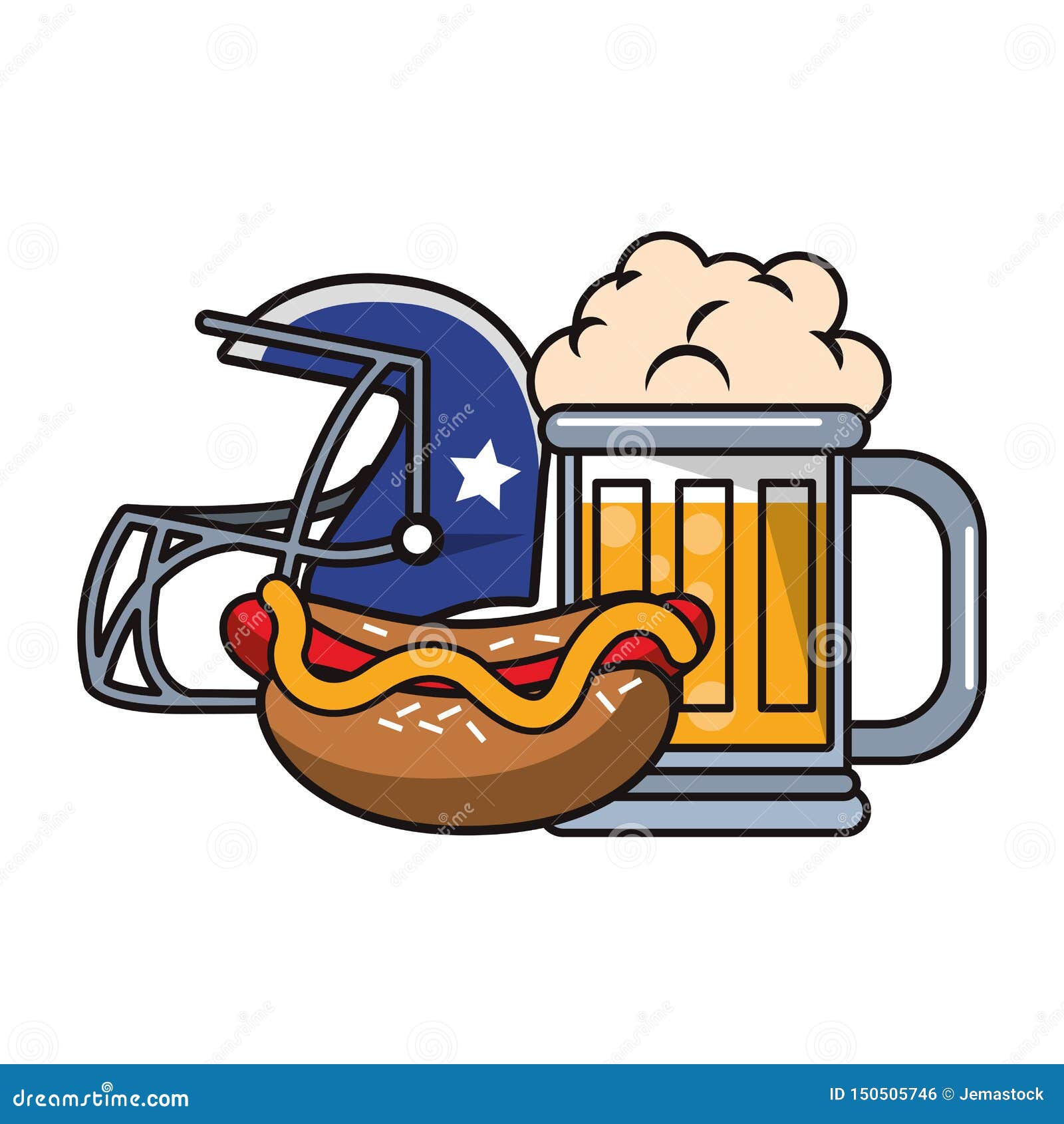 American Football Sport Game Cartoons Stock Vector - Illustration of baseball, competitive: 150505746 American Football Sport Game Cartoons Stock Vector - Illustration of baseball, competitive: 150505746