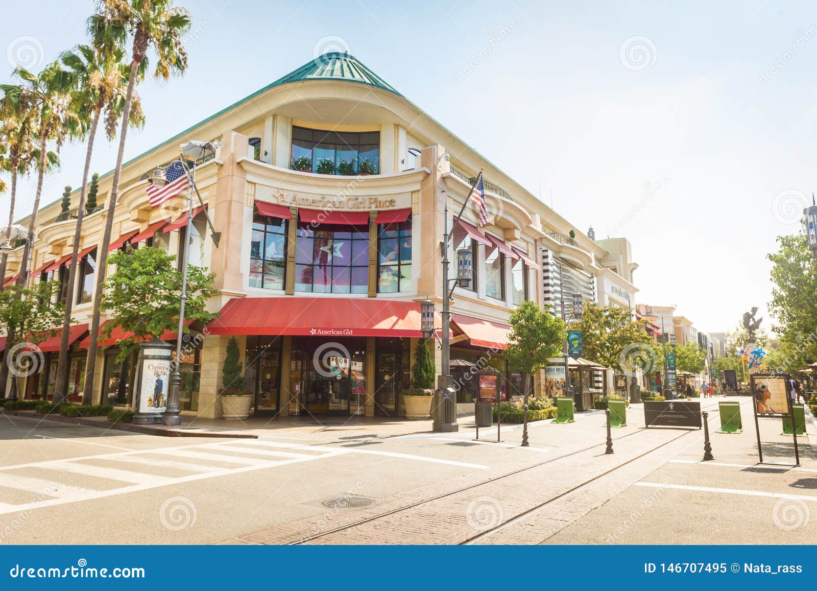 The American Girl Place Store at the Grove of Los Angeles Editorial ...