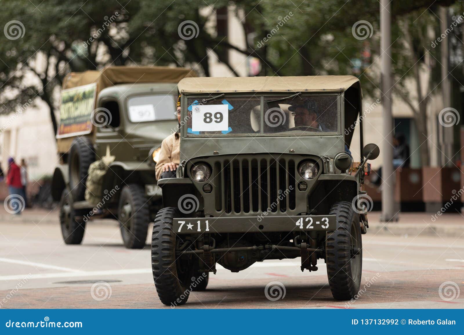 The American Heroes Parade Editorial Photography Image Of Willys