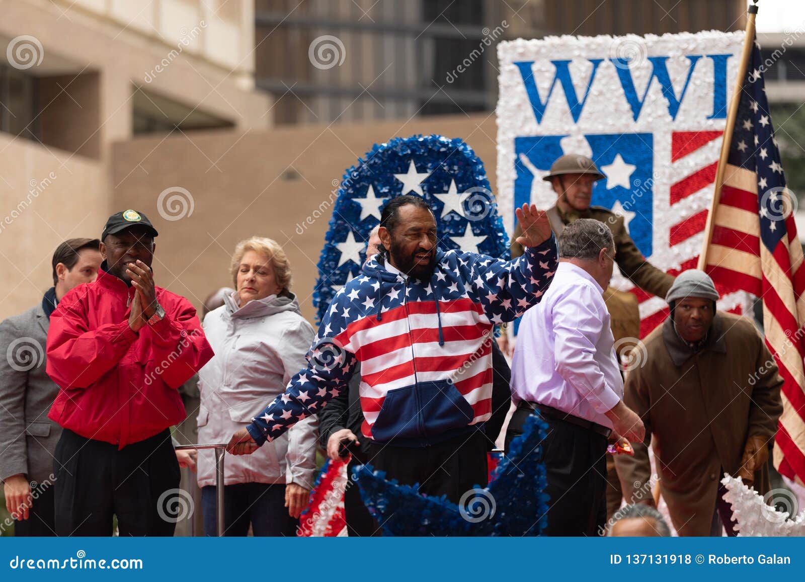 The American Heroes Parade Editorial Stock Photo Image Of Flag 137131918