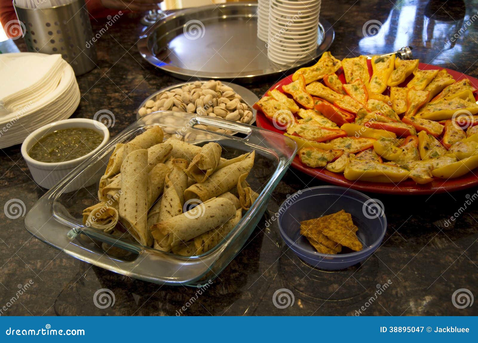 American home party food stock image. Image of celebration 38895047