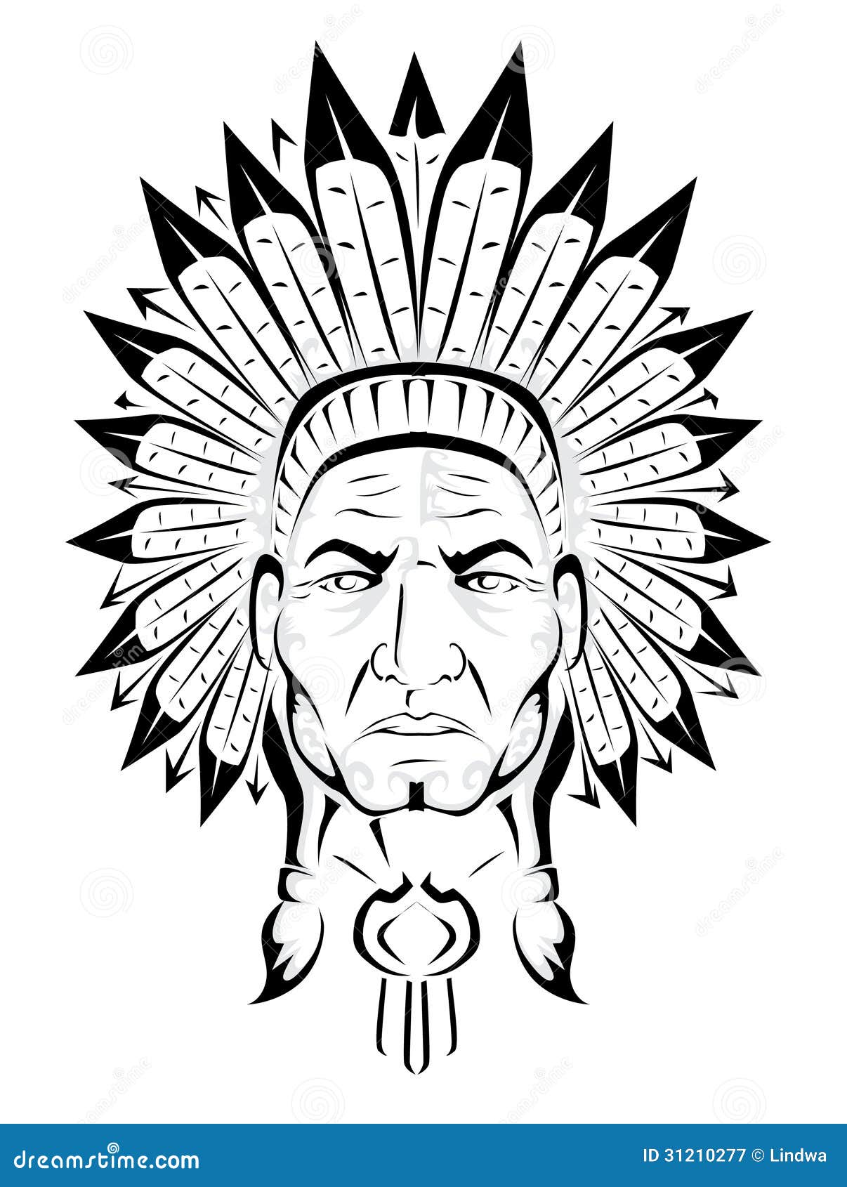 Mohawk Warrior tattoo by Jason Baker | Post 19570
