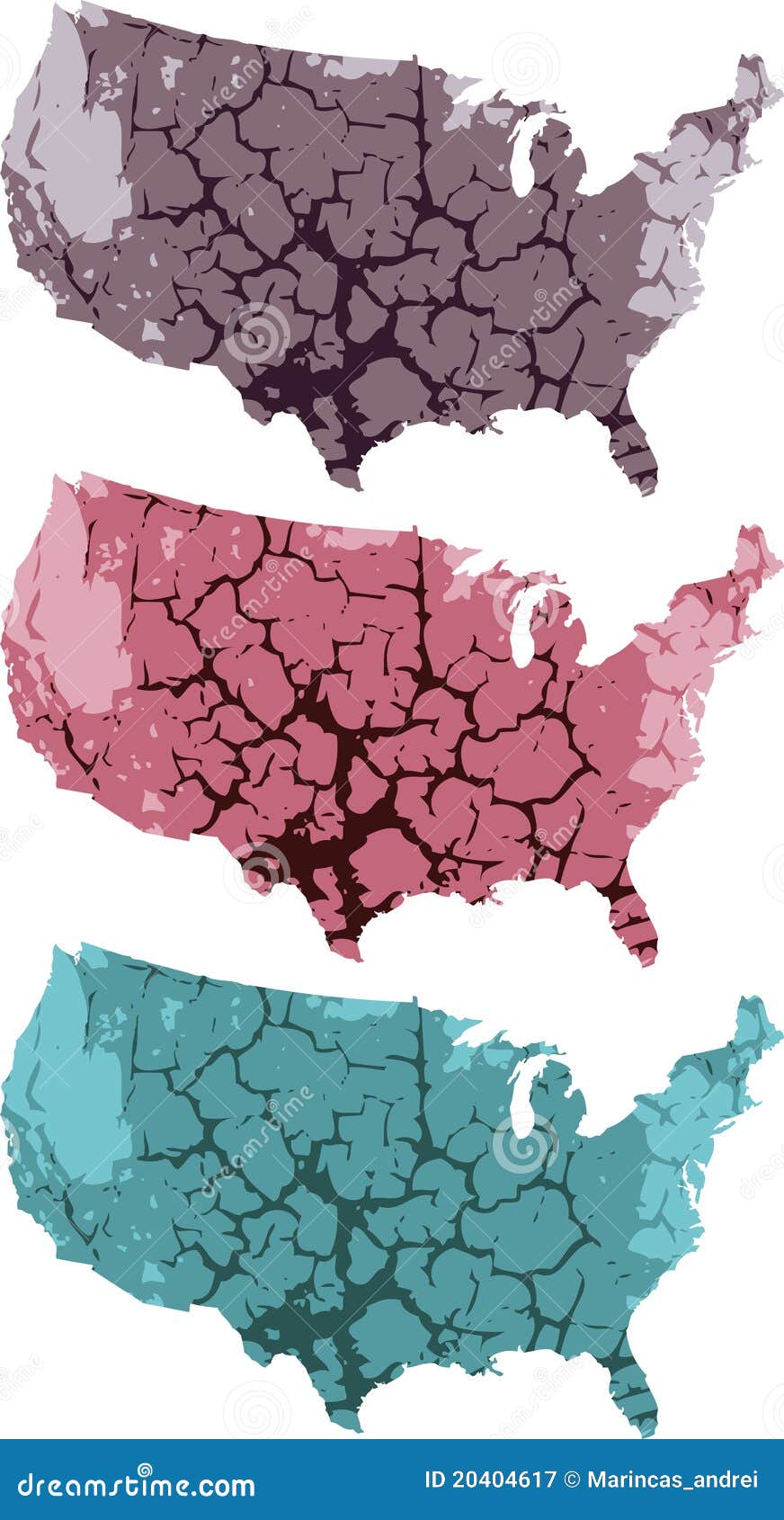 American map stock illustration. Illustration of artwork - 20404617