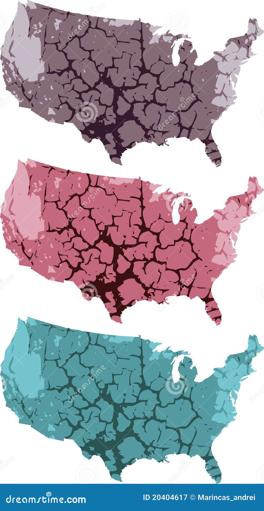 American map stock illustration. Illustration of artwork - 20404617