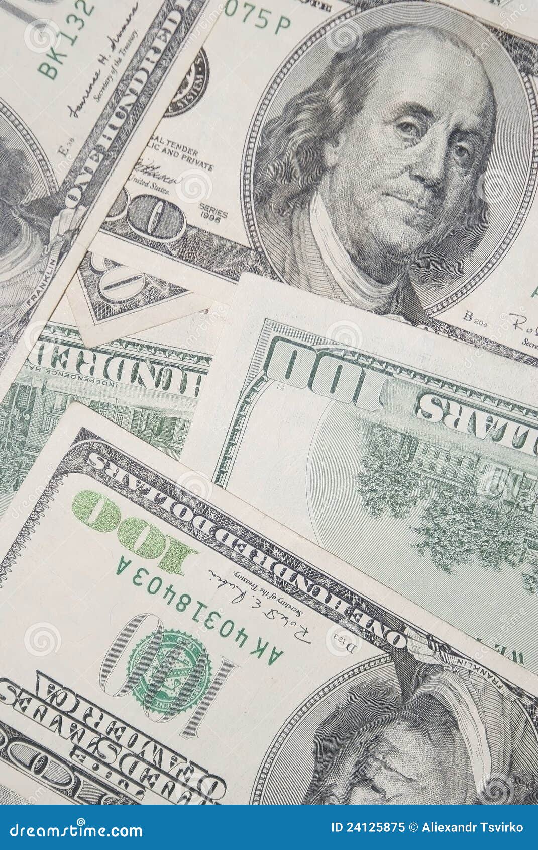 American money stock image. Image of randomly, banknotes - 24125875