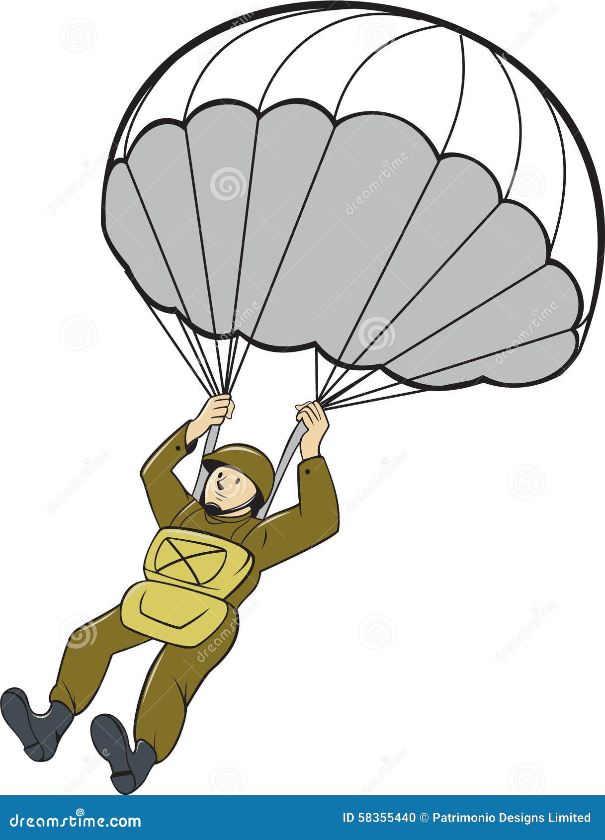 cartoon clipart parachute - photo #19