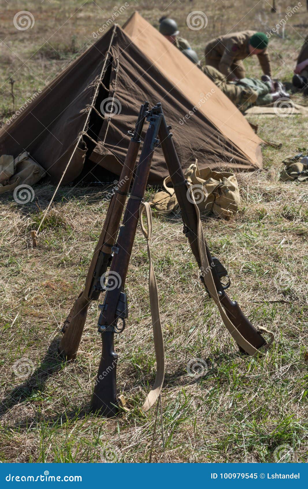 american rifle m1 garand of the second world war