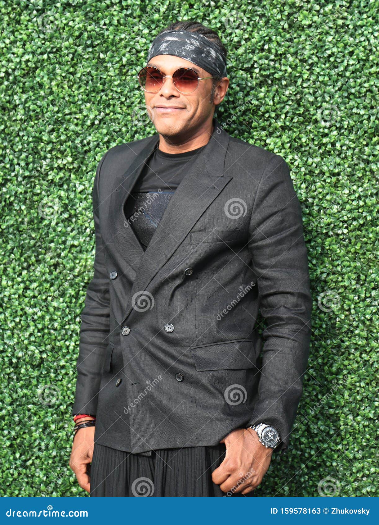 American Singer and Songwriter Maxwell Attends 2019 US Open Opening