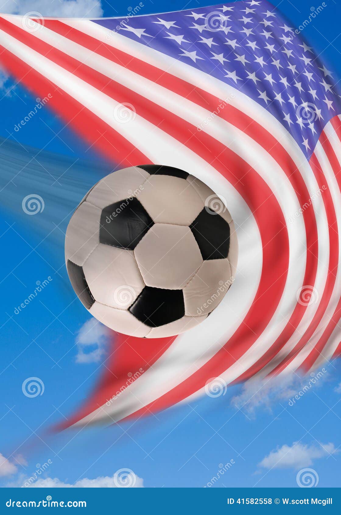 American Soccer. stock photo. Image of america, sport - 41582558