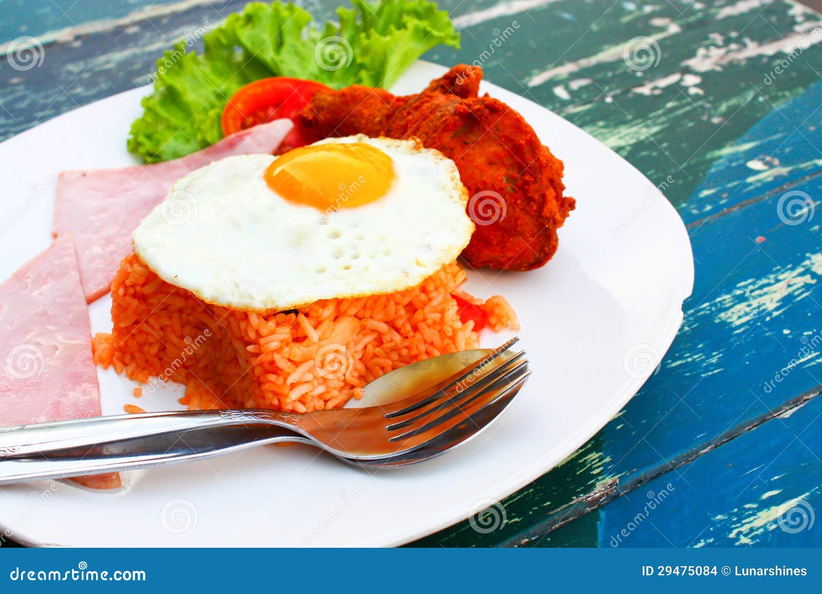 American Style Breakfast Set Stock Photo Image of spicy, asian 29475084