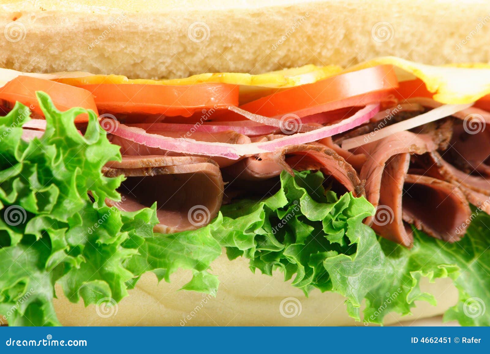 American style sandwich stock image. Image of lunch, fast 4662451