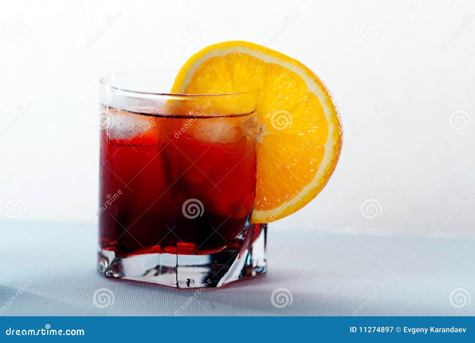 americano & negroni cocktail