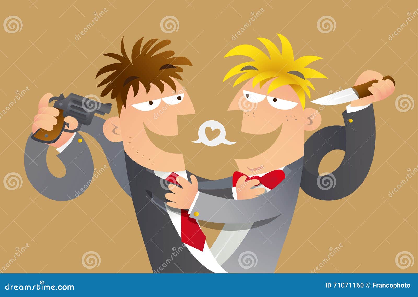 Falsos amigos ilustração do vetor. Ilustração de fraude - 71071160, image size:1600x1137