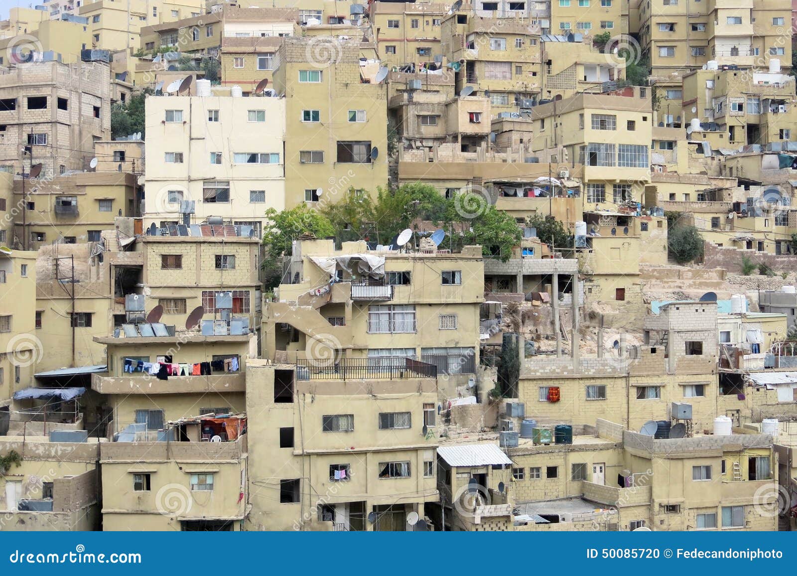 amman the capital of jordan and the houses