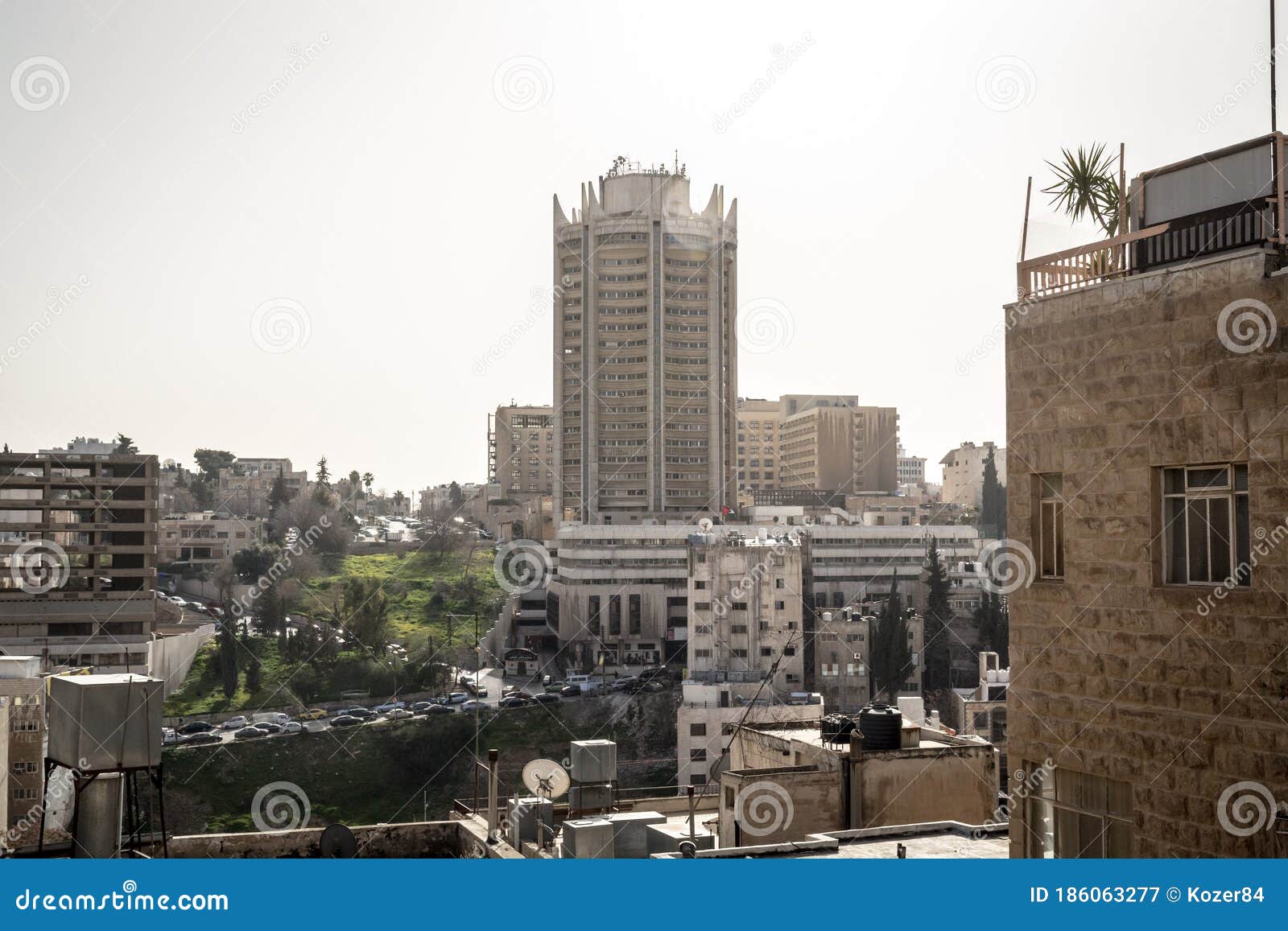 Amman Jordan Stock Image Image Of Middle Citadel 186063277   Amman Jordan Amman Jordan February Streets Amman Capital City Jordan Th February Amman Jordan 186063277 