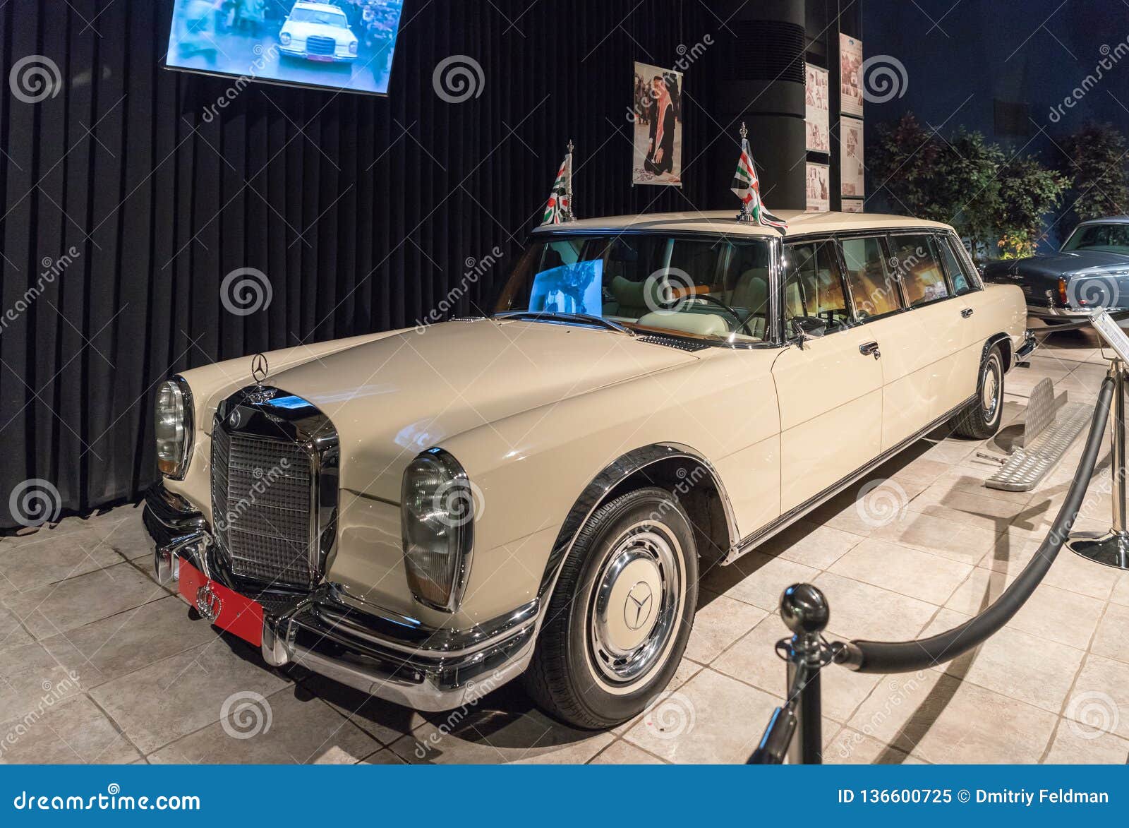 Mercedes Benz 600 Lwb Pullman 1975 At The Exhibition In The