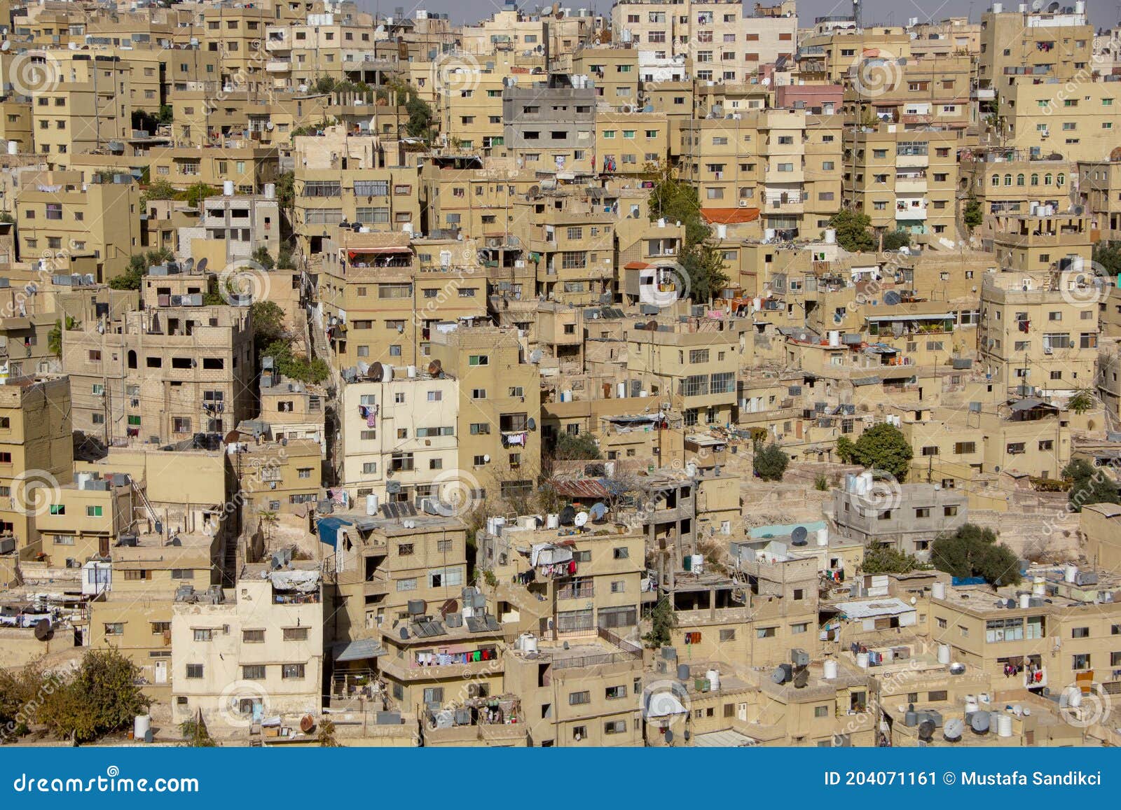 ring Rettelse Alert Amman, Jordan, Middle East City Houses Stock Image - Image of building,  historic: 204071161