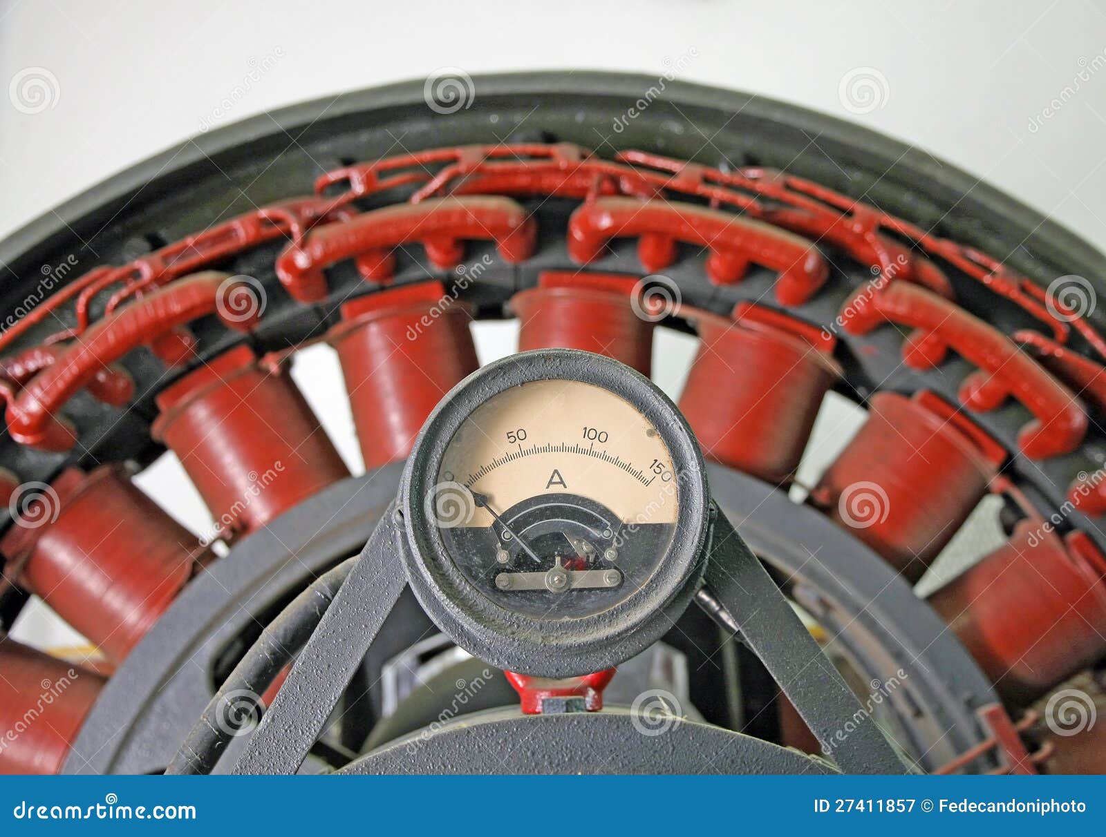 Ammeter for Measuring Current Stock Image Image of light, dial 27411857