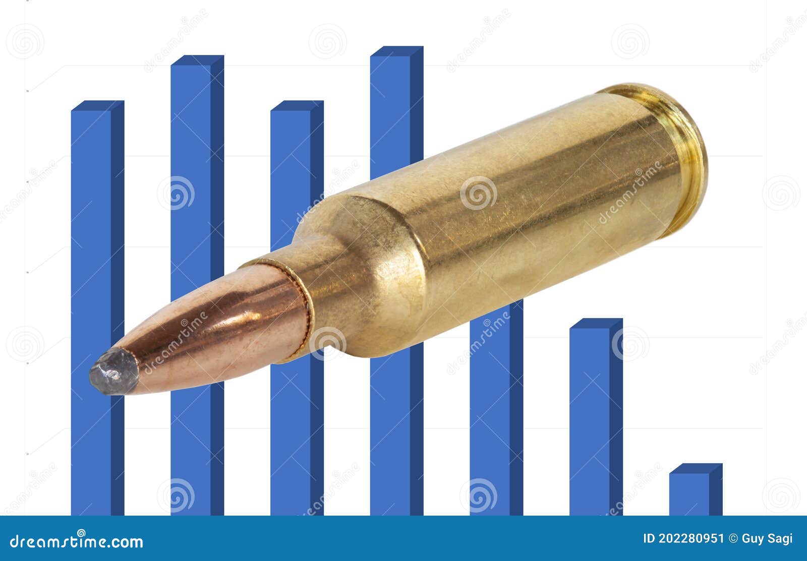 Ammo is in short supply stock image. Image of bronze 202280951