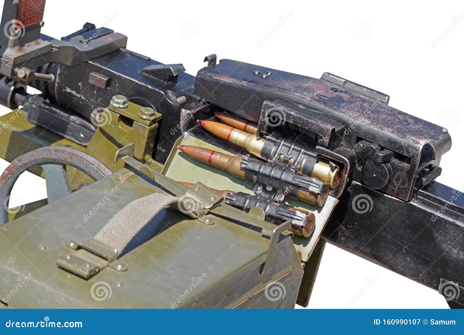 8x10 photo Details about   Anti Aircraft operating machine gunner aiming 