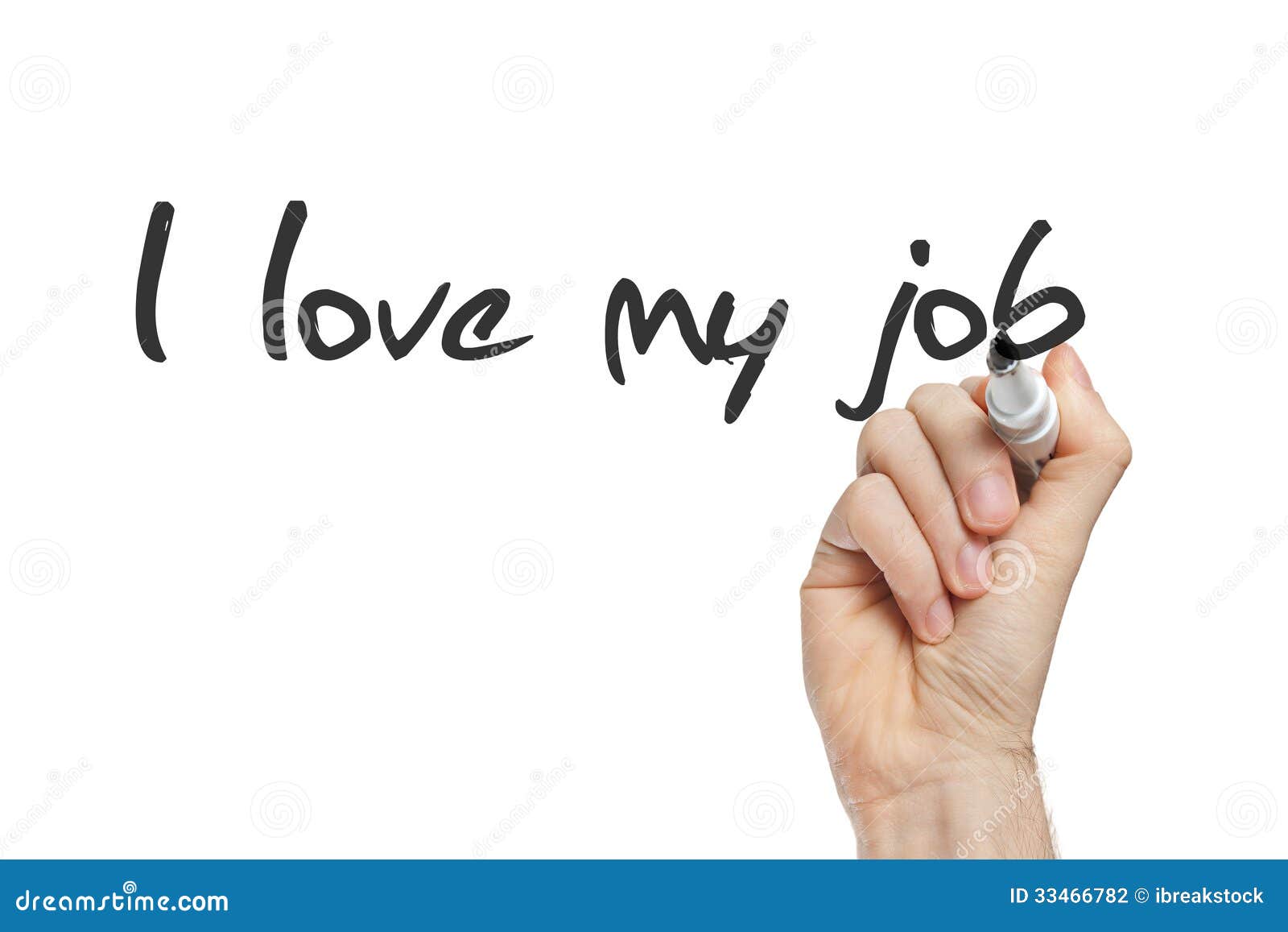 Il Mio Lavoro Mi Sta Facendo Ammalare Amo il mio lavoro illustrazione di stock. Illustrazione di lavagna