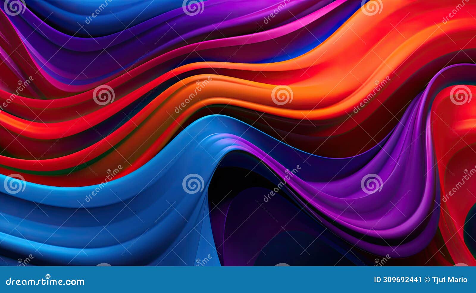 abstract amoled 3d background , a colorful journey into dimensional brilliance