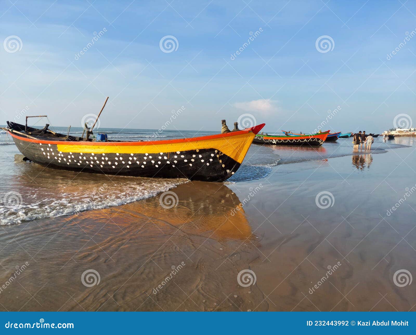 https://thumbs.dreamstime.com/z/amorning-view-mandarmani-sea-beach-decoracted-fishing-boats-waiting-morning-reflection-light-sea-beach-232443992.jpg