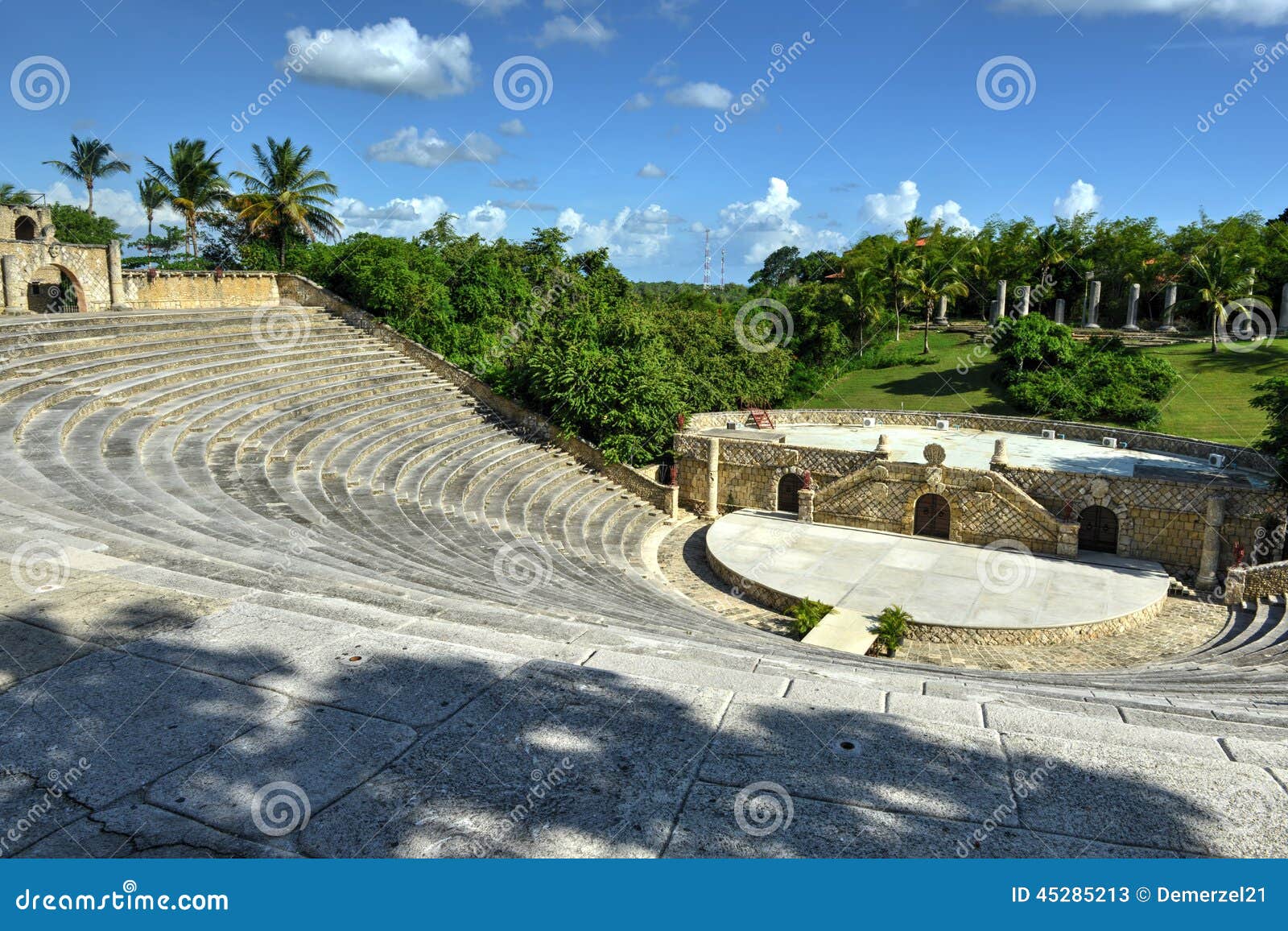amphitheater, altos de chavon, la romana, dominican republic
