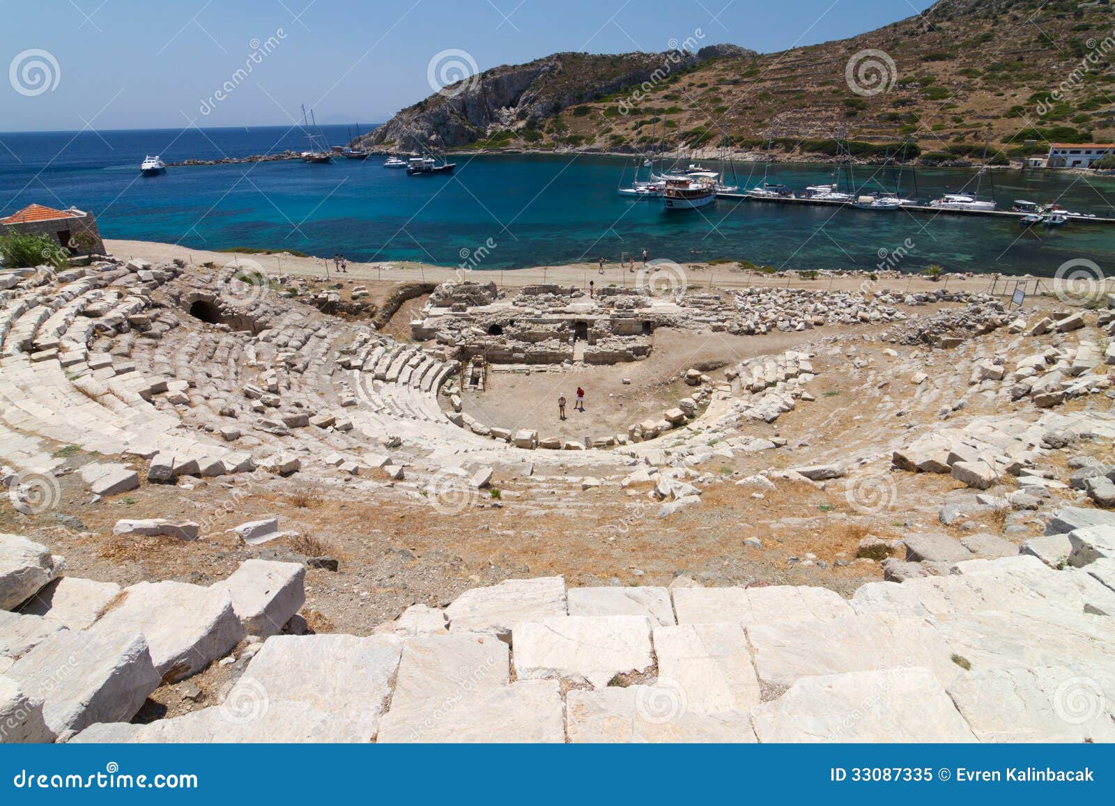 Amphitheatre von Knidos, Datca, die Türkei