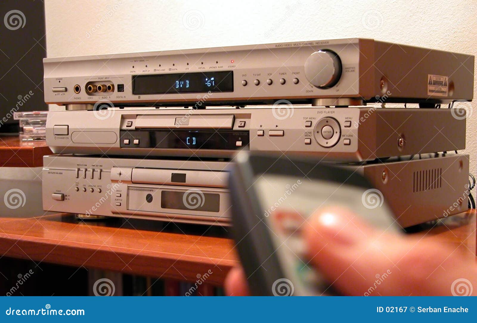 Amplifier and remote 2 stock image. Image of sound, amplifier 2167