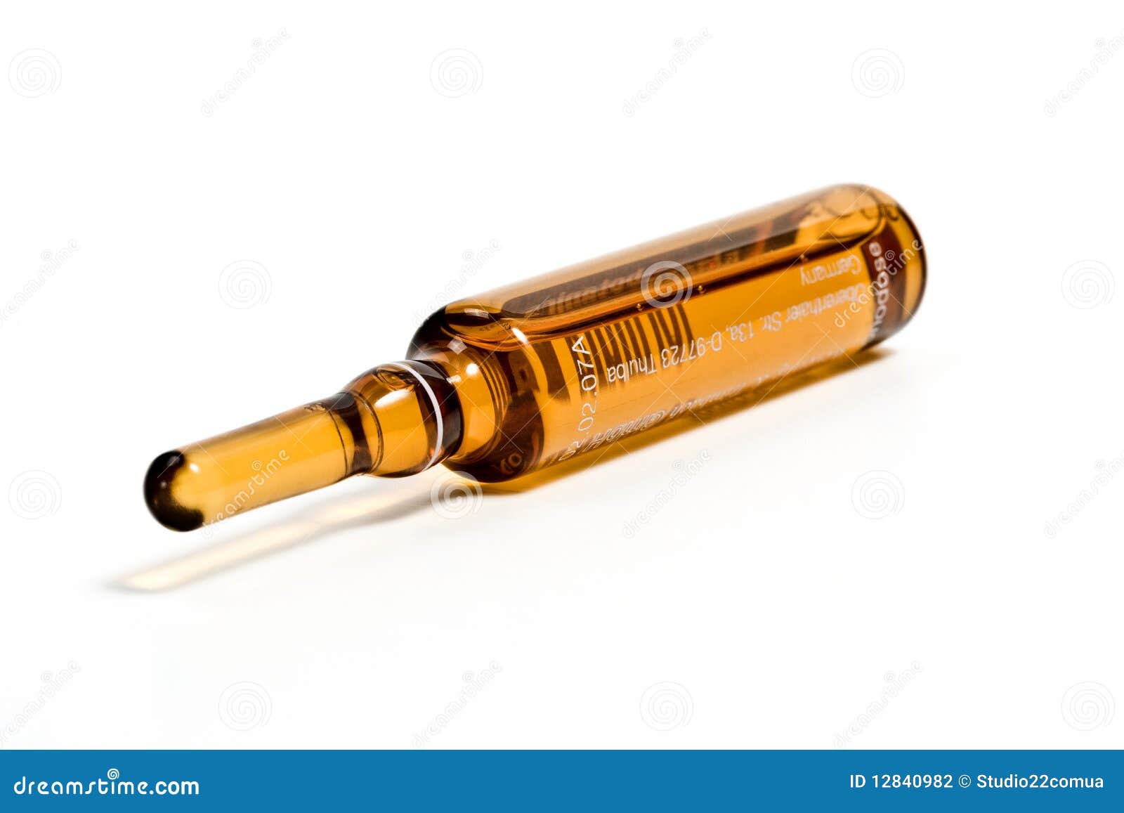 Ampoule stock photo. Image of study, stationary, sample 12840982