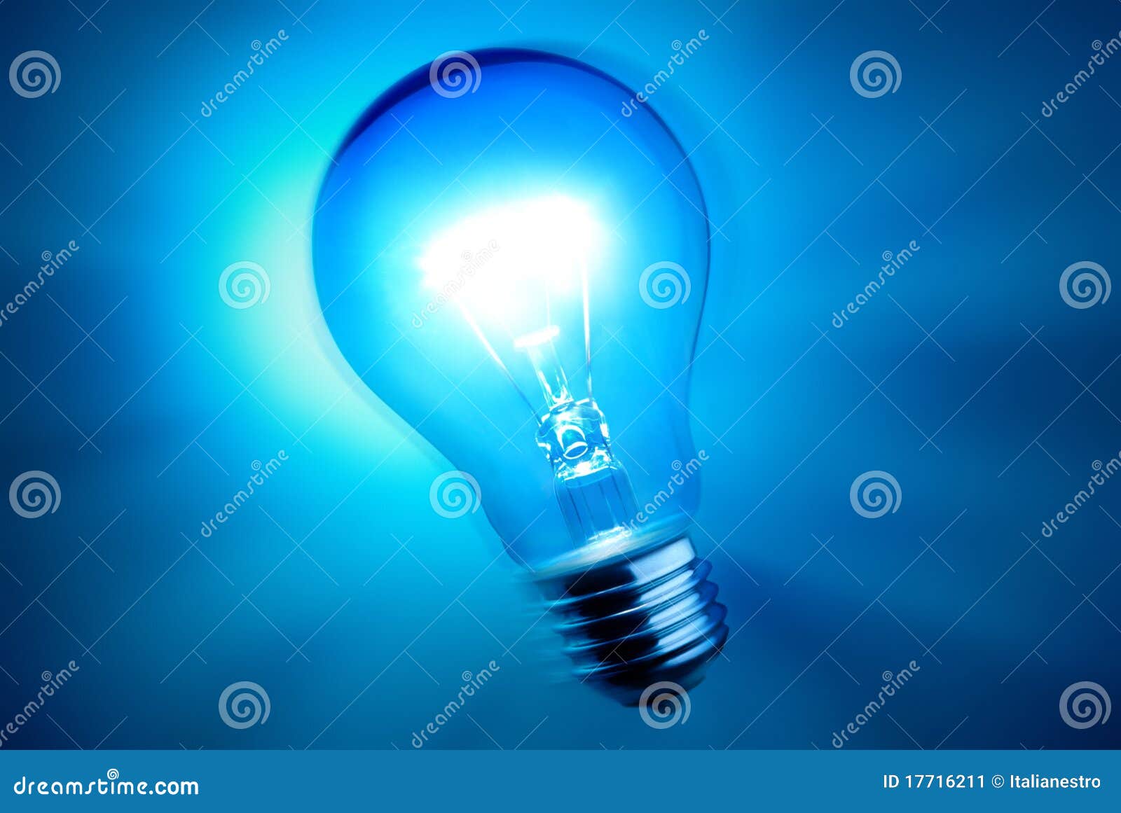 Ampoule allumée image stock. Image du abstrait, lumineux 17716211