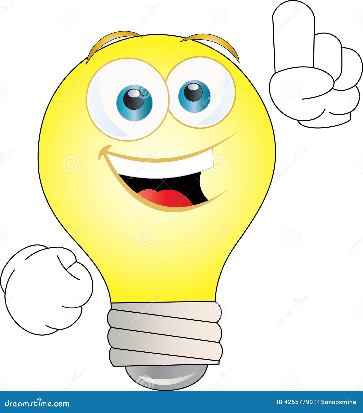 Ampoule d'idée illustration de vecteur. Illustration du lampe 42657790