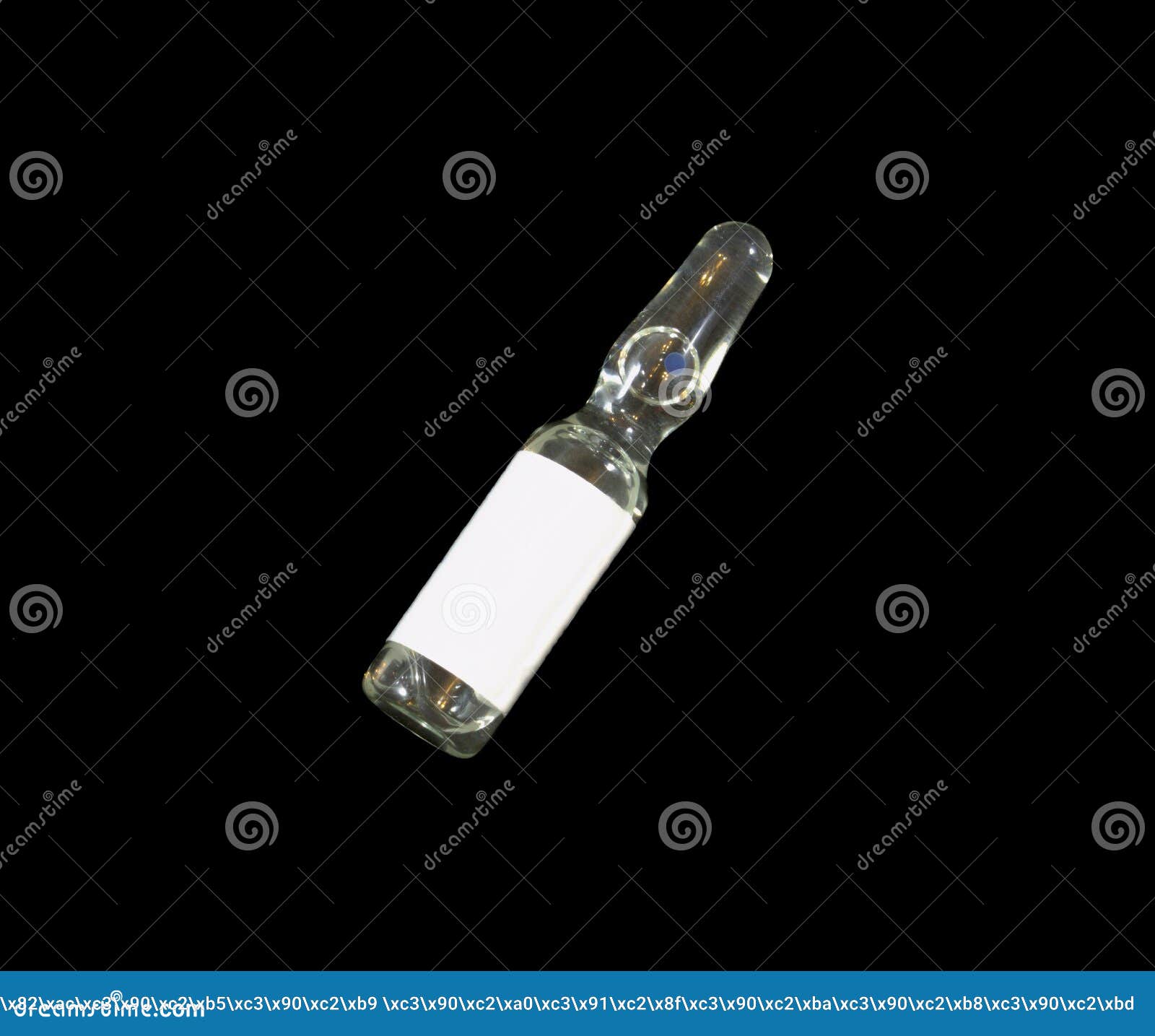 Ampoule for injection stock photo. Image of light, watch 227172750