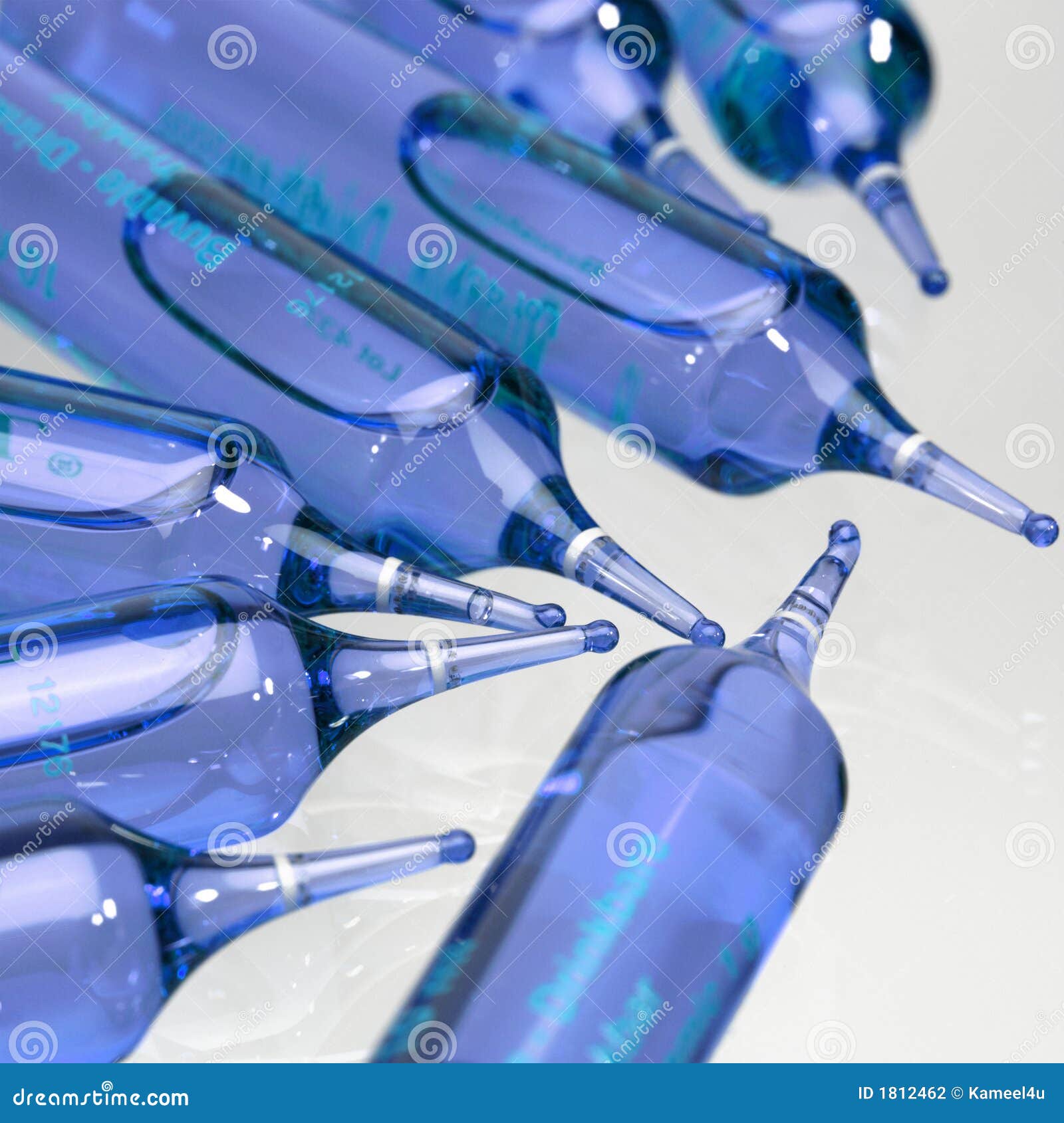 Ampoule (spa treatment) stock photo. Image of product 1812462