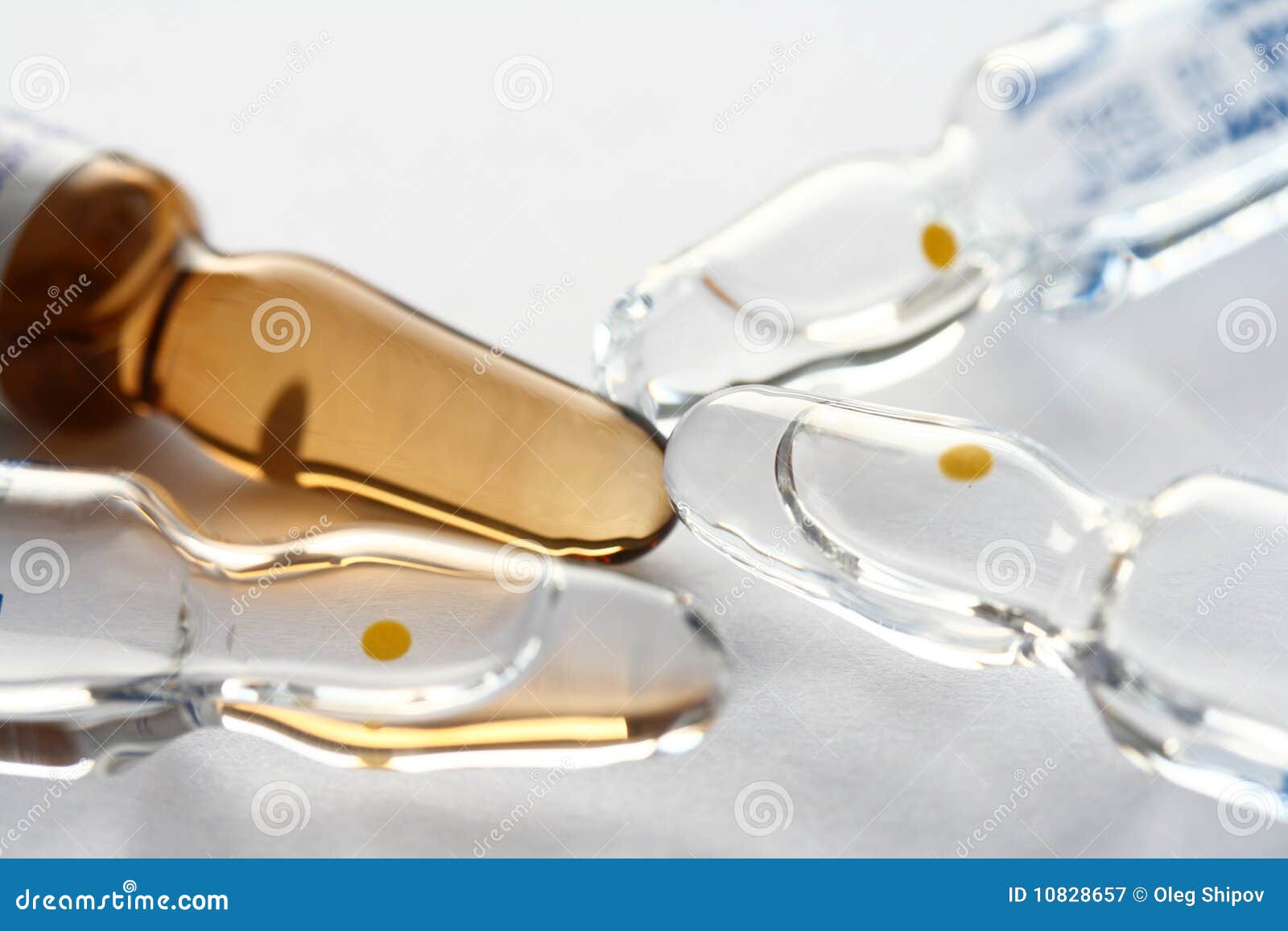 Ampoules stock image. Image of white, pharmacy, medical 10828657