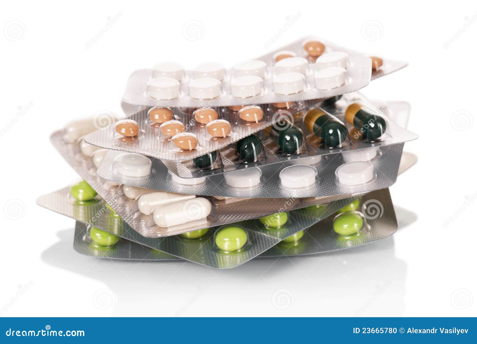 Ampoules Avec Des Tablettes Photo stock Image du tablette, poussée