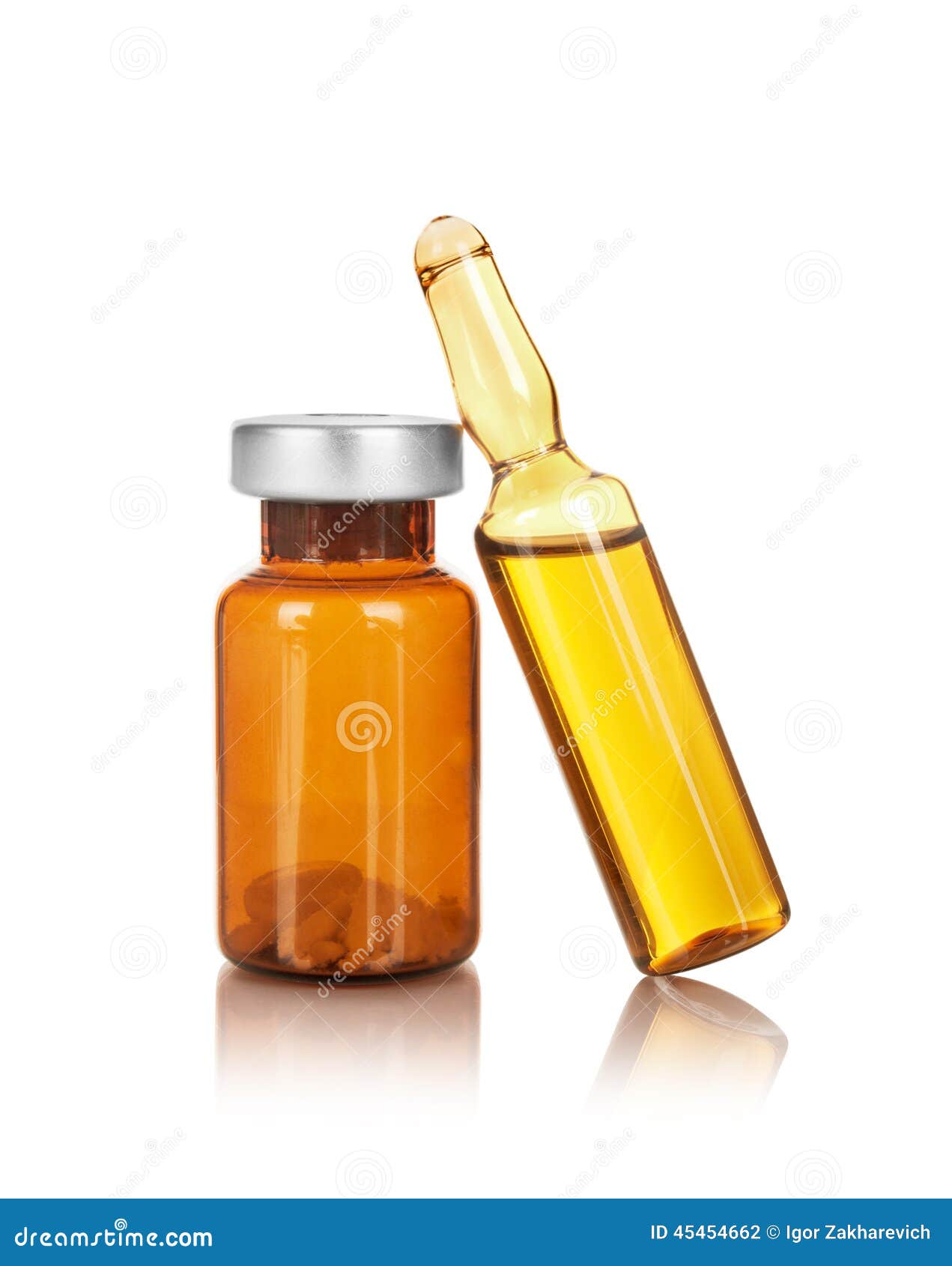 Ampules foto de archivo. Imagen de jeringuilla, inyecte 45454662