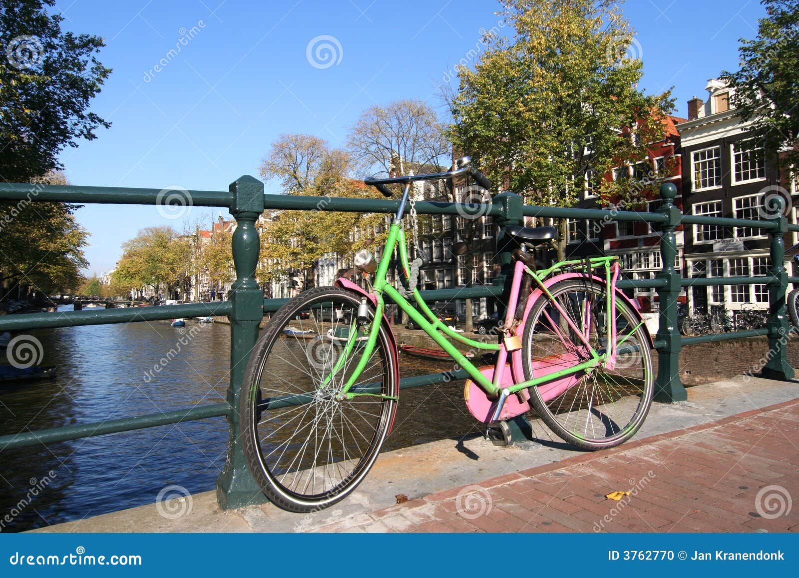 Amsterdam Bicycle stock photo. Image of bicycle, dutch - 3762770