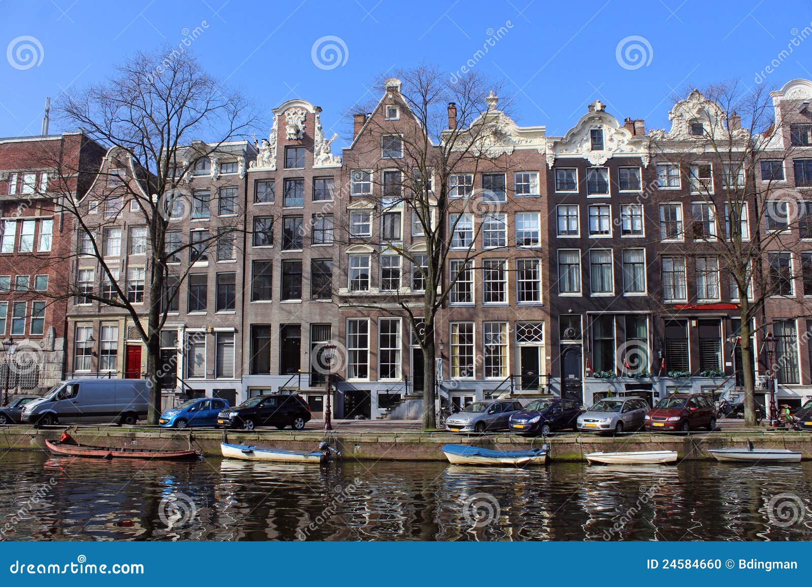 Amsterdam Boats stock photo. Image of destination, concentric - 24584660