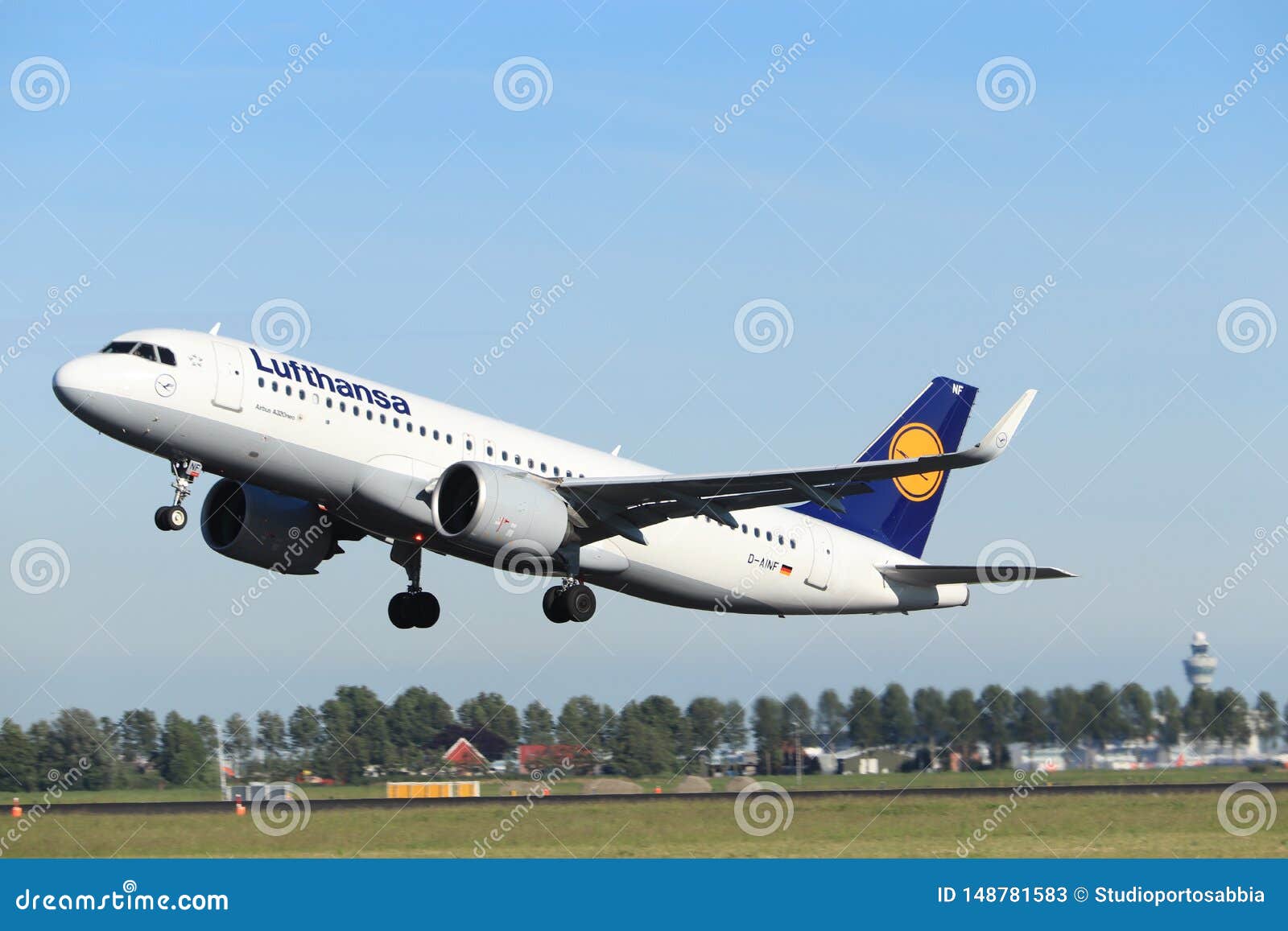 Amsterdam Los Paises Bajos 24 De Mayo De 2019 D Ainf Lufthansa