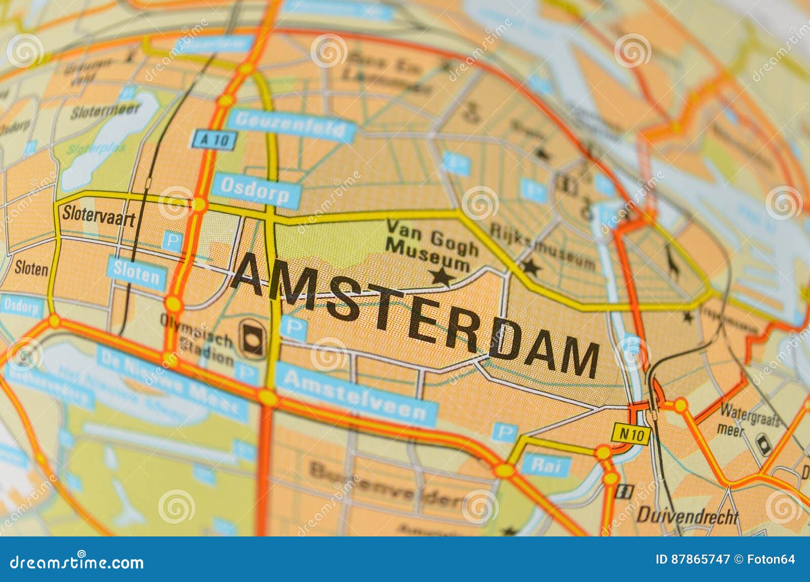 van gogh museum maps