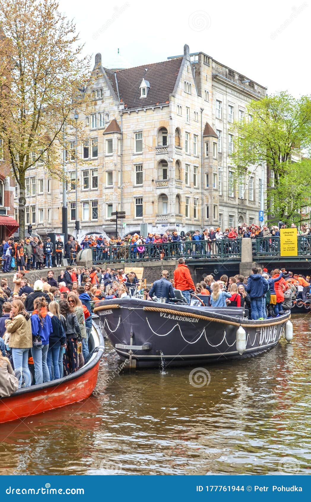 Celebrating King's Day In The Netherlands (Koningsdag)