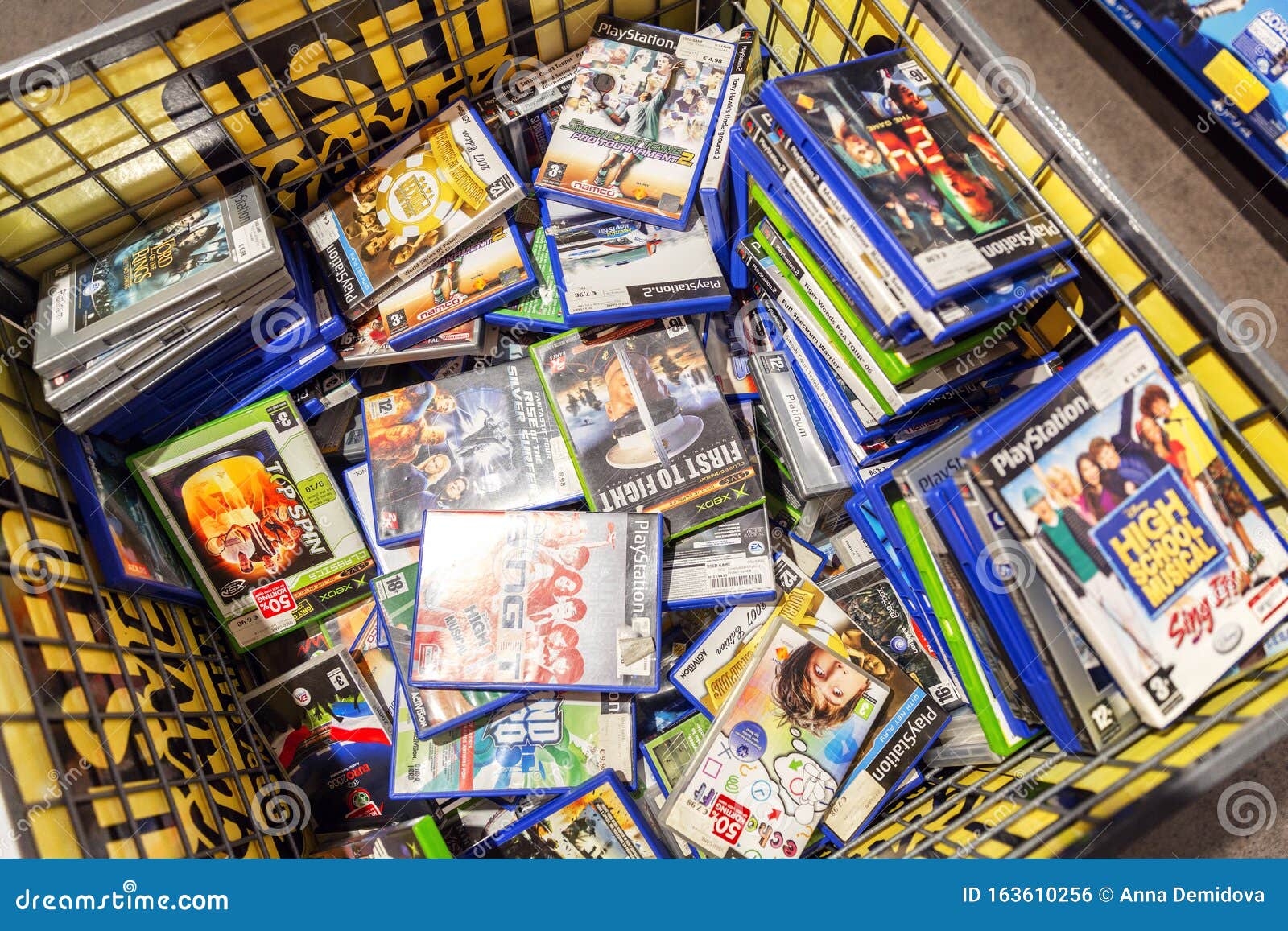 Netherlands, 10/11/2019: Assortment of Games in the Store Editorial Photo - Image of cover, 163610256