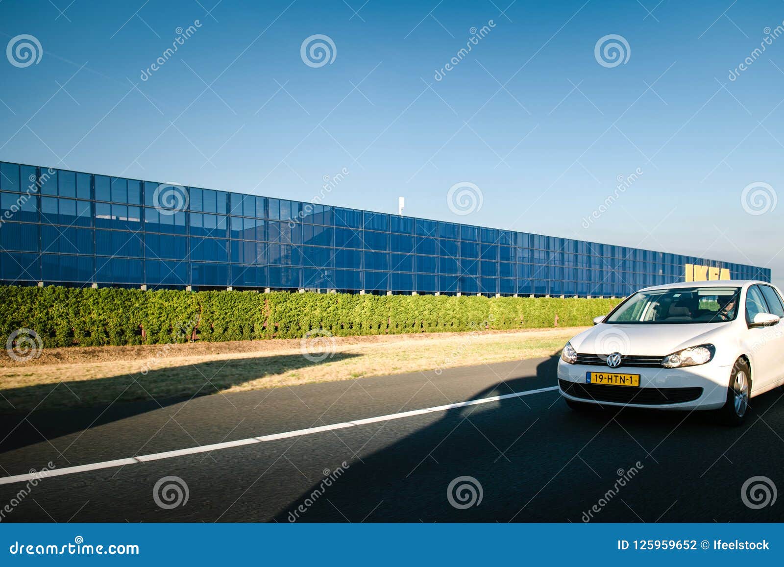 Ikea Furniture Store View From Dutch Highway Editorial Photography