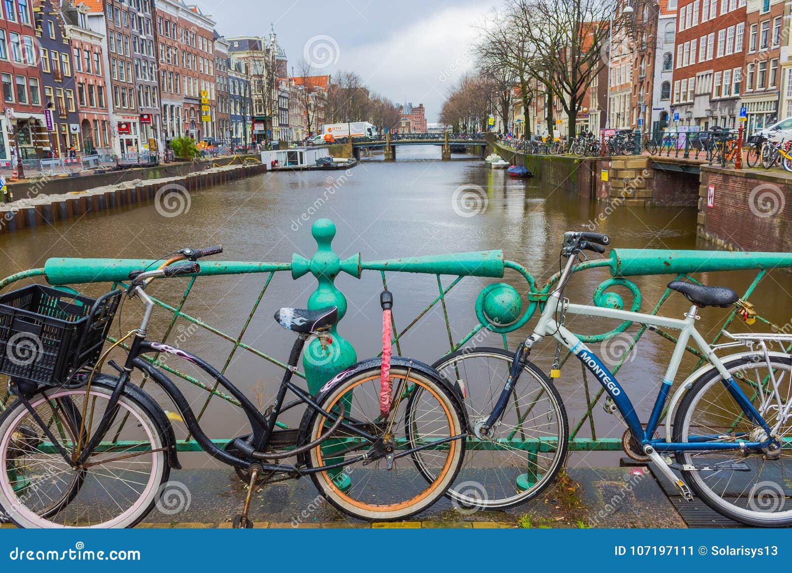 Amsterdam, Netherlands - December 14, 2017: the Most Famous Canals and ...