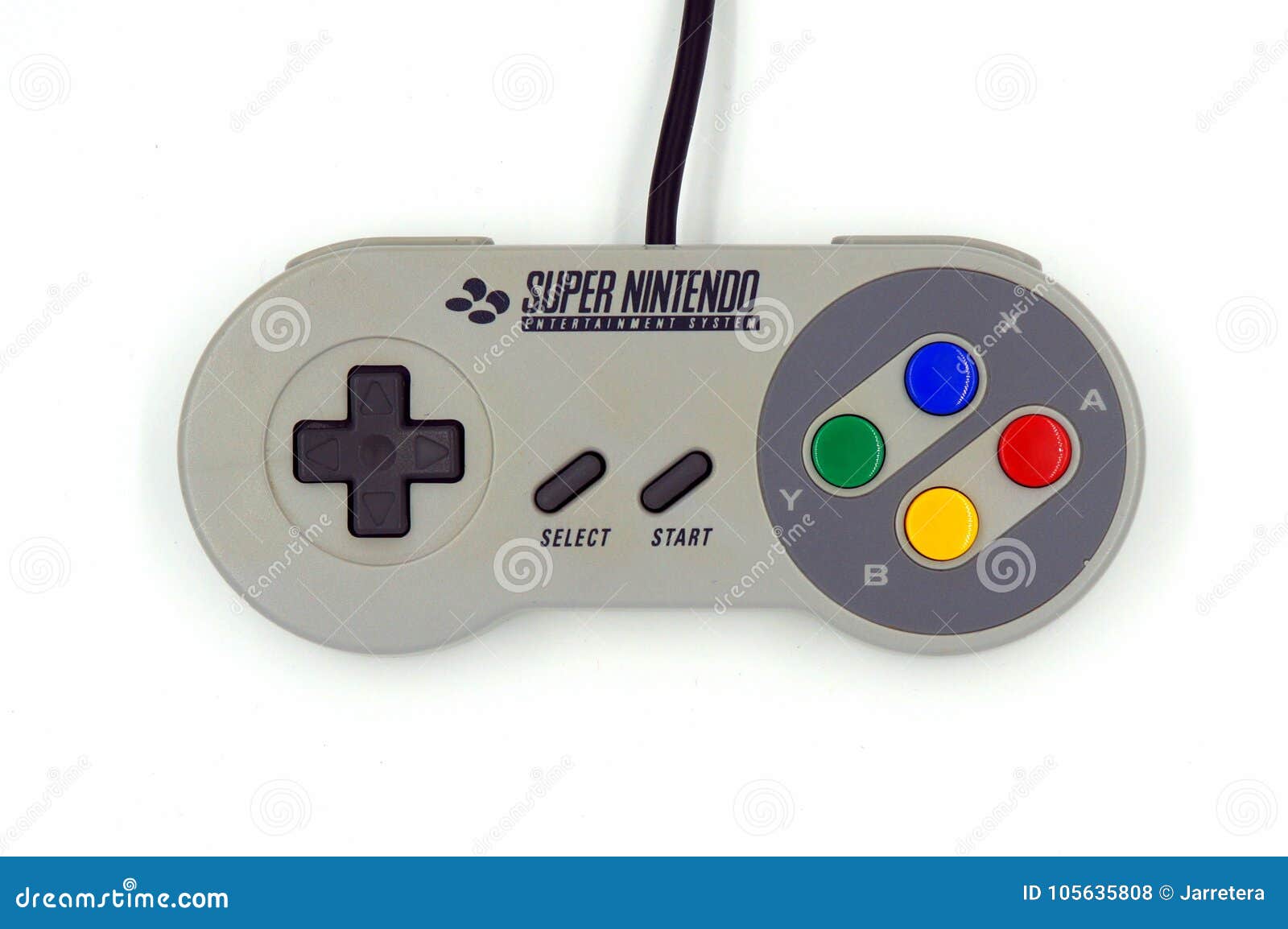 Super Nintendo SNES Game Controller. Editorial Stock Photo - Image of  gamepad, video: 105635808